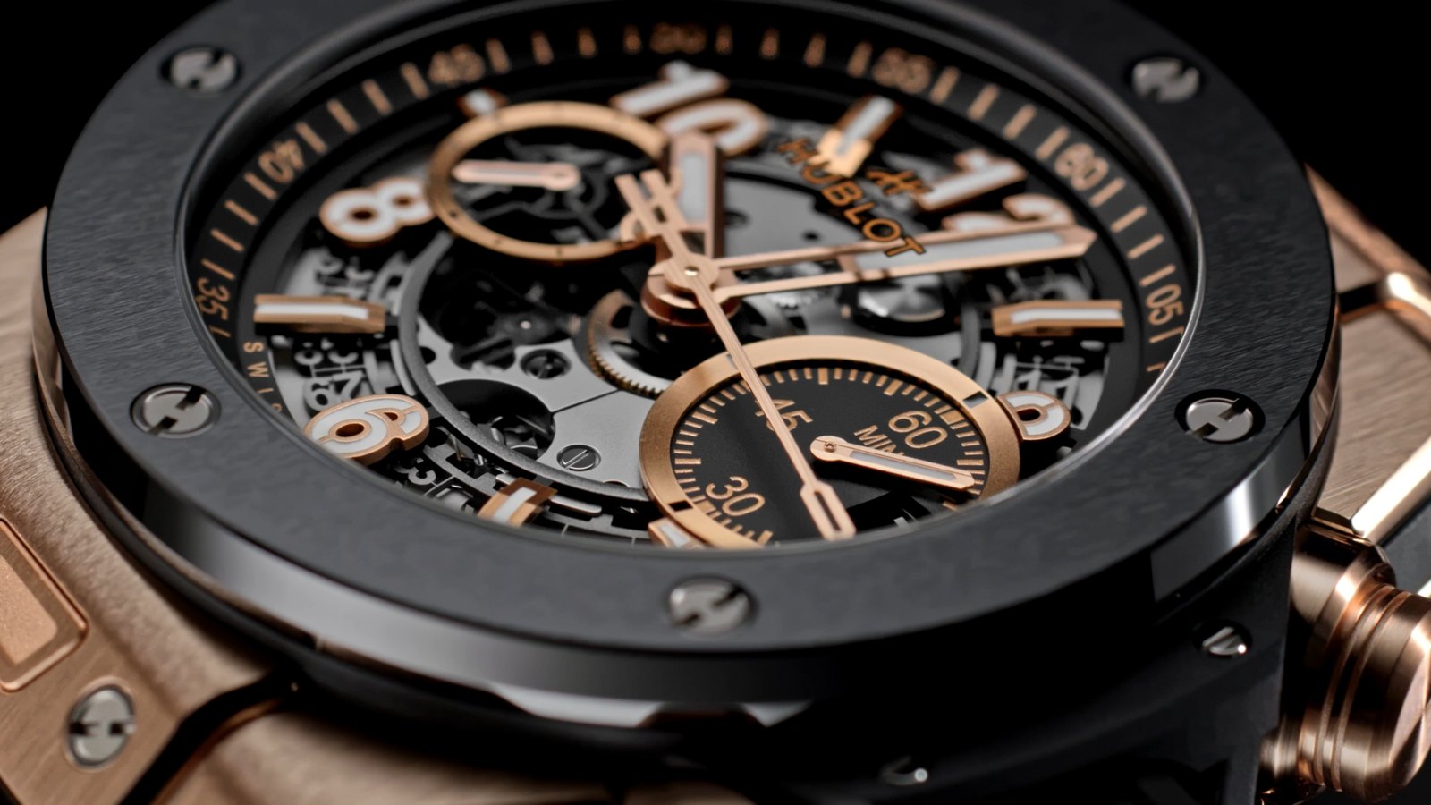 HUBLOT Big Bang Unico — 映像作品のスチル